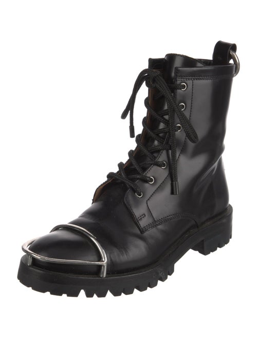 Alexander Wang Leather Combat Boots