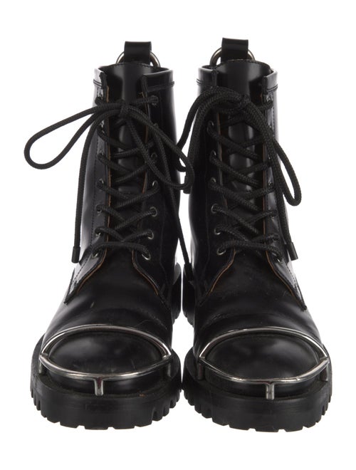 Alexander Wang Leather Combat Boots
