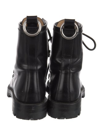 Alexander Wang Leather Combat Boots