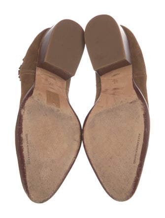 Alexander Wang Suede Chelsea Boots