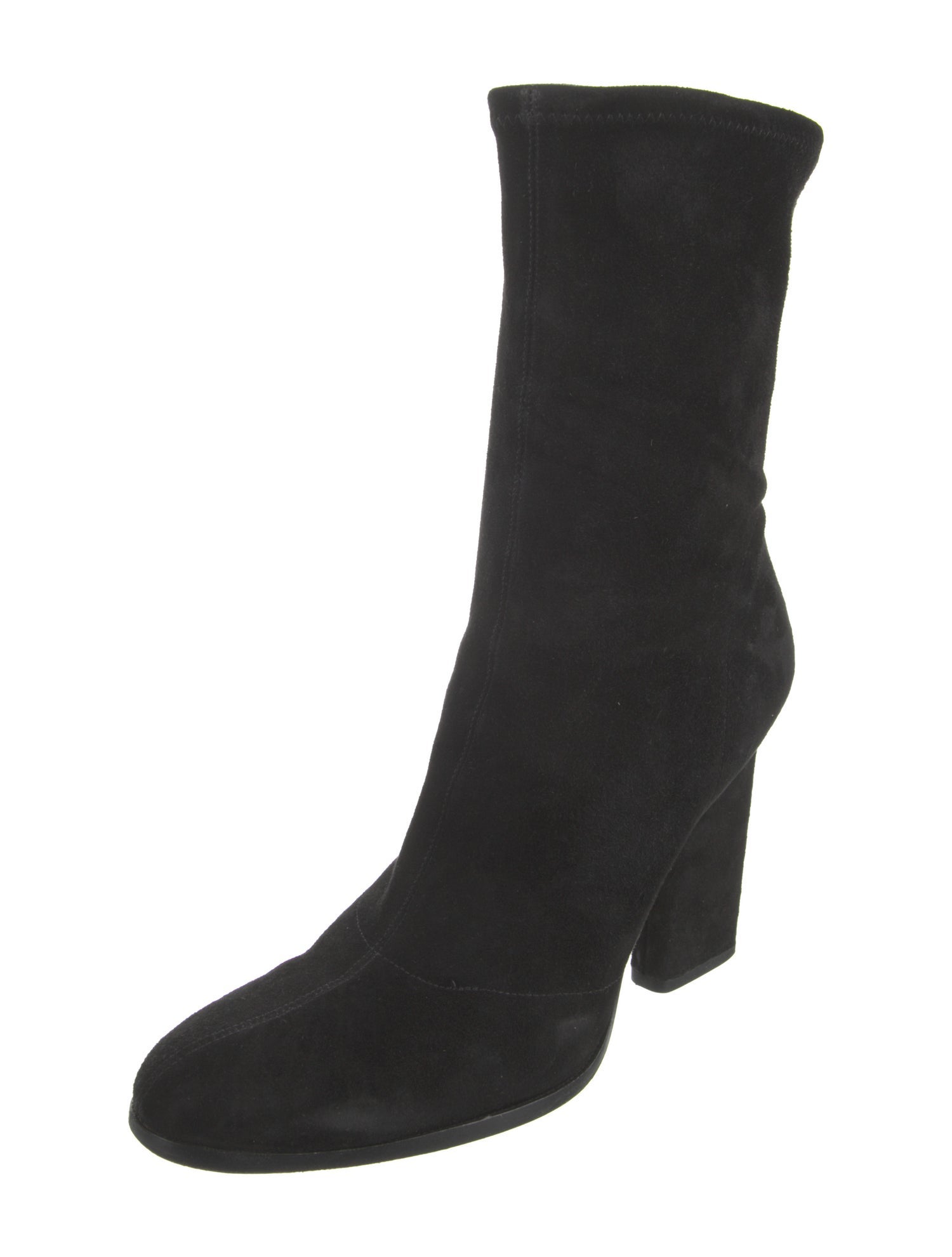 Alexander Wang Suede Sock Boots