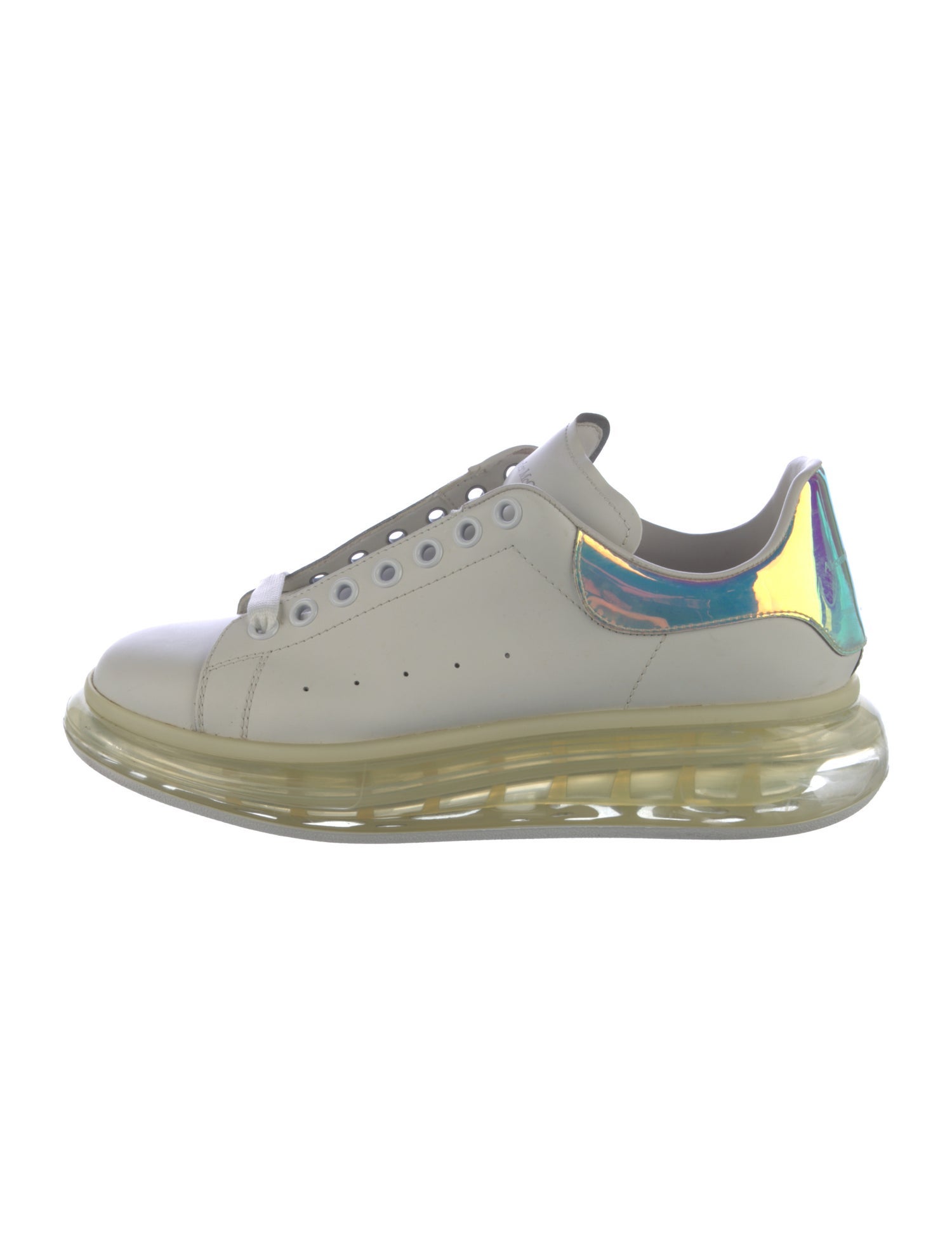 Alexander McQueen Leather Printed Sneakers