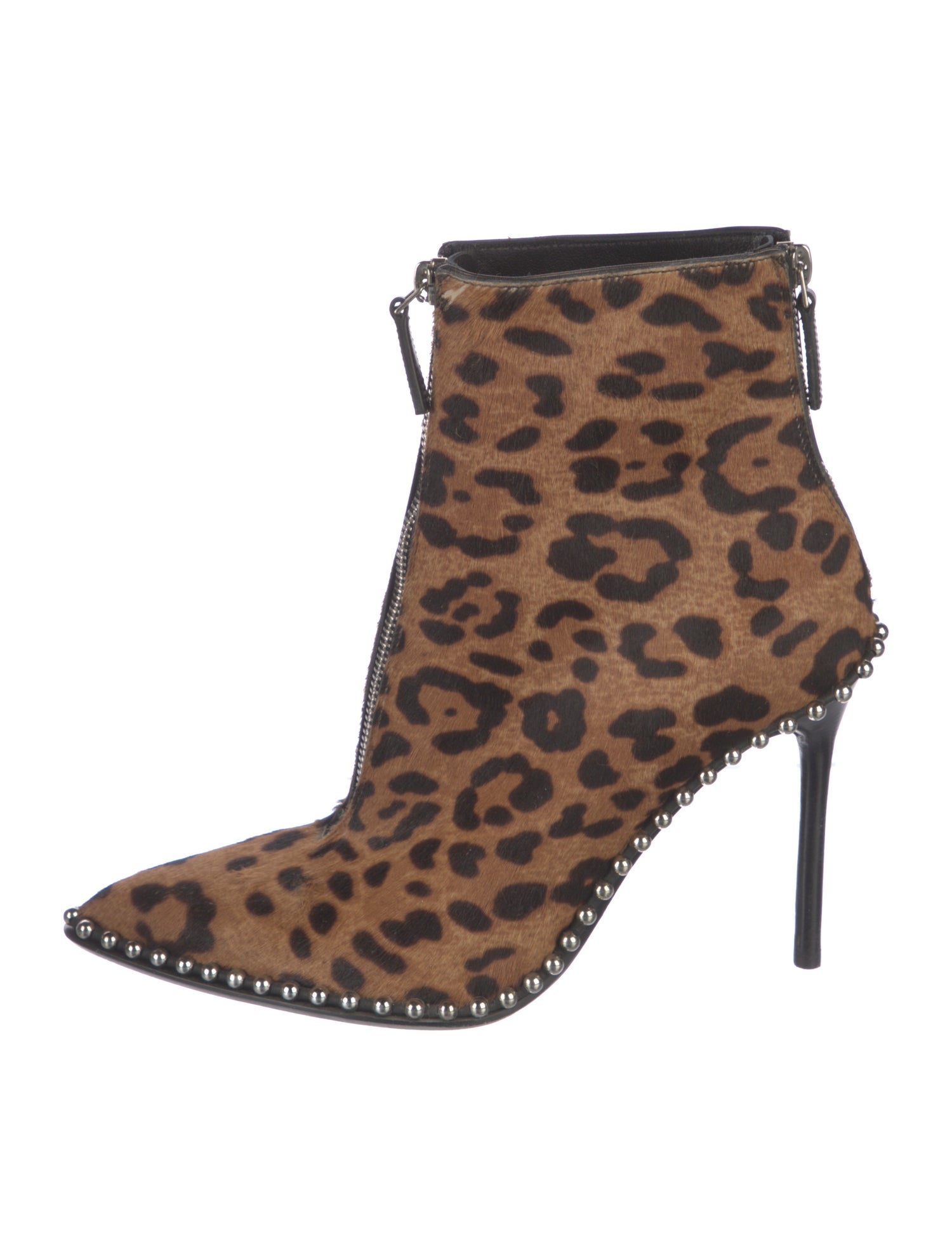 Alexander Wang Ponyhair Animal Print Boots