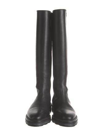 Alexander Wang Leather Rain Boots