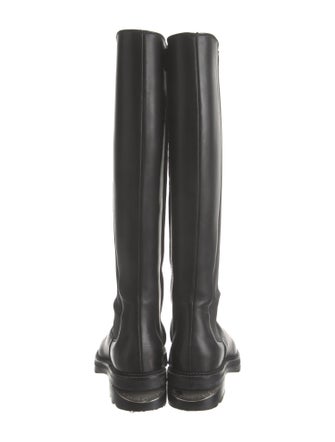 Alexander Wang Leather Rain Boots