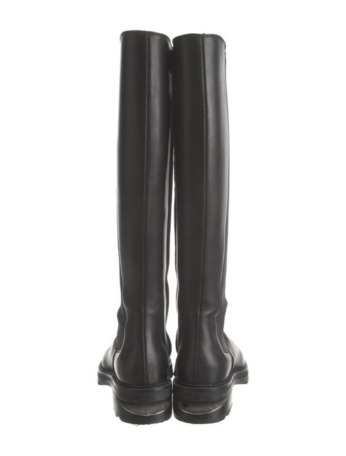Alexander Wang Leather Rain Boots