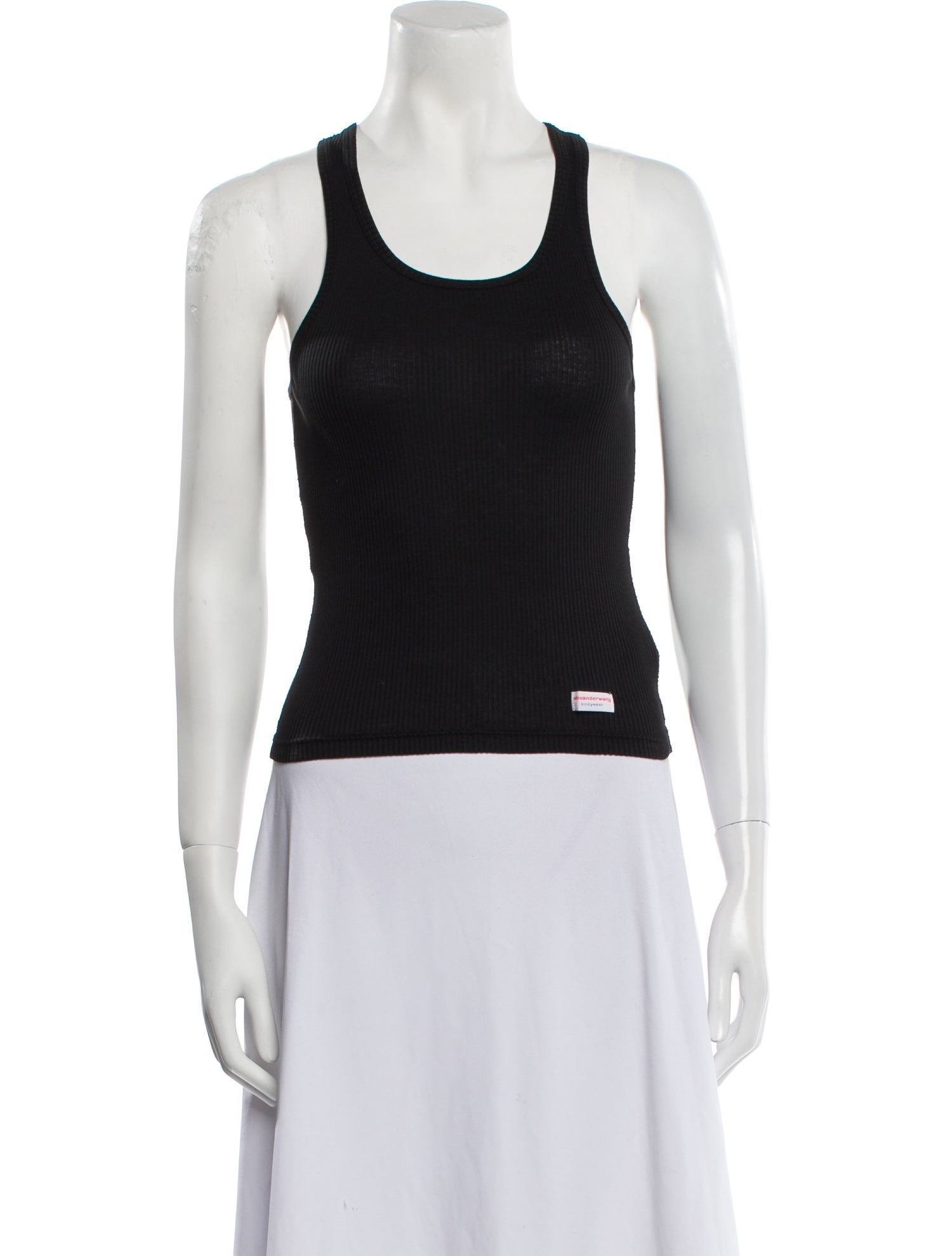 Alexander Wang Scoop Neck Sleeveless Top
