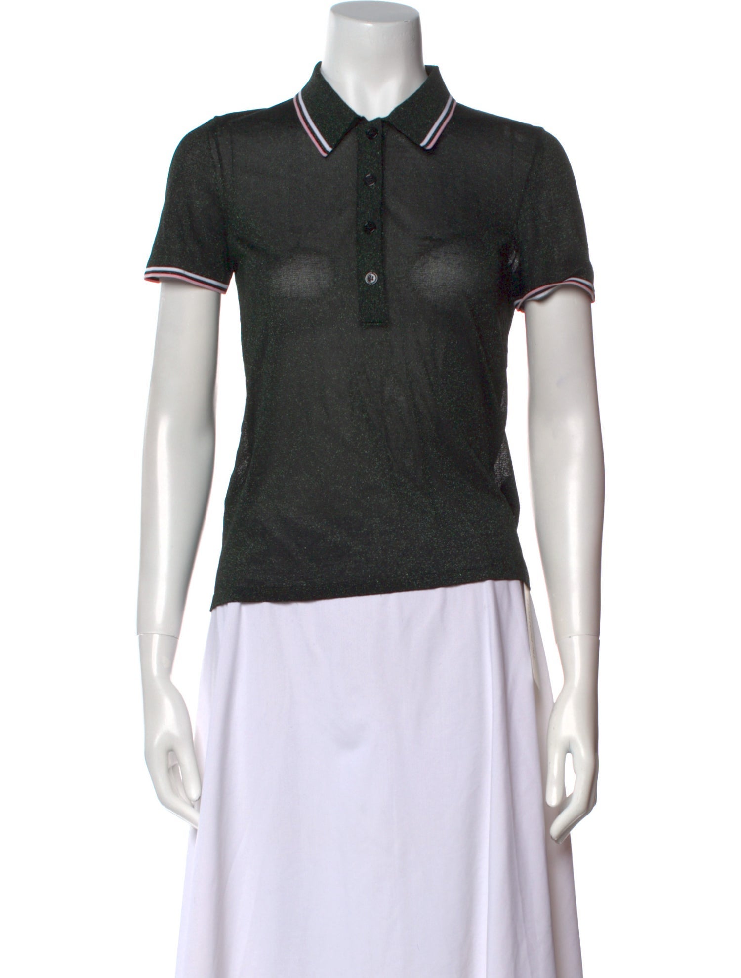 Alexander Wang Short Sleeve Polo