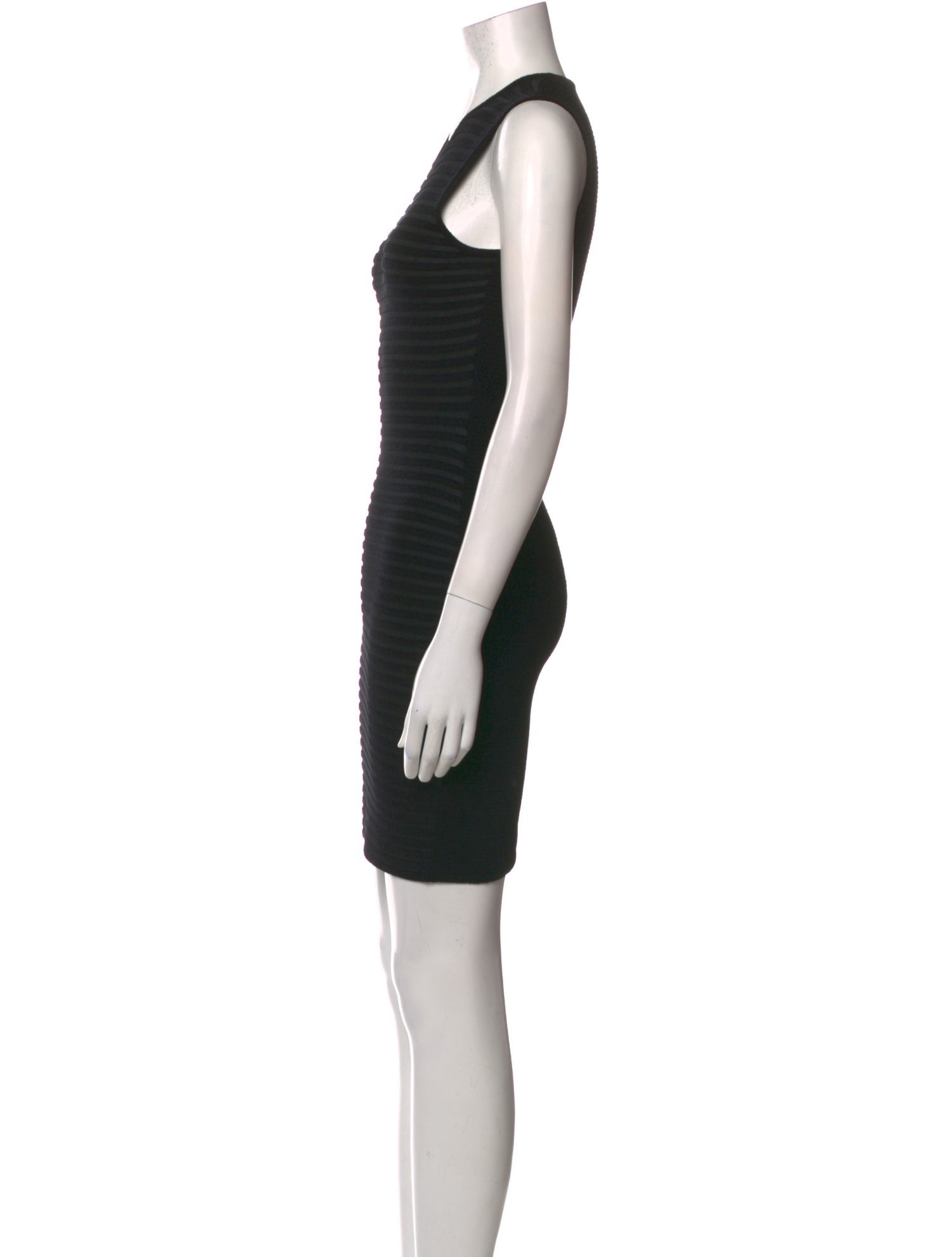 Alexander Wang Crew Neck Mini Dress