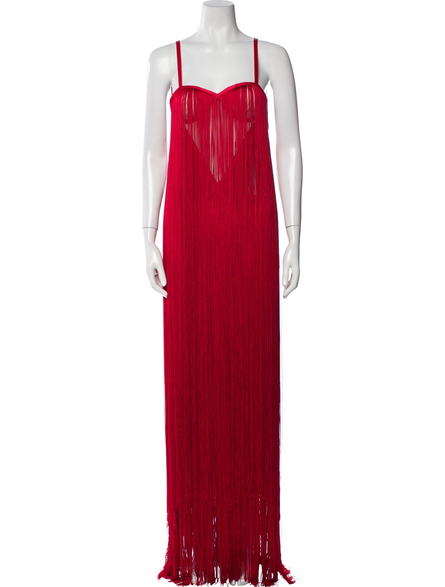 Alexander Wang Square Neckline Long Dress