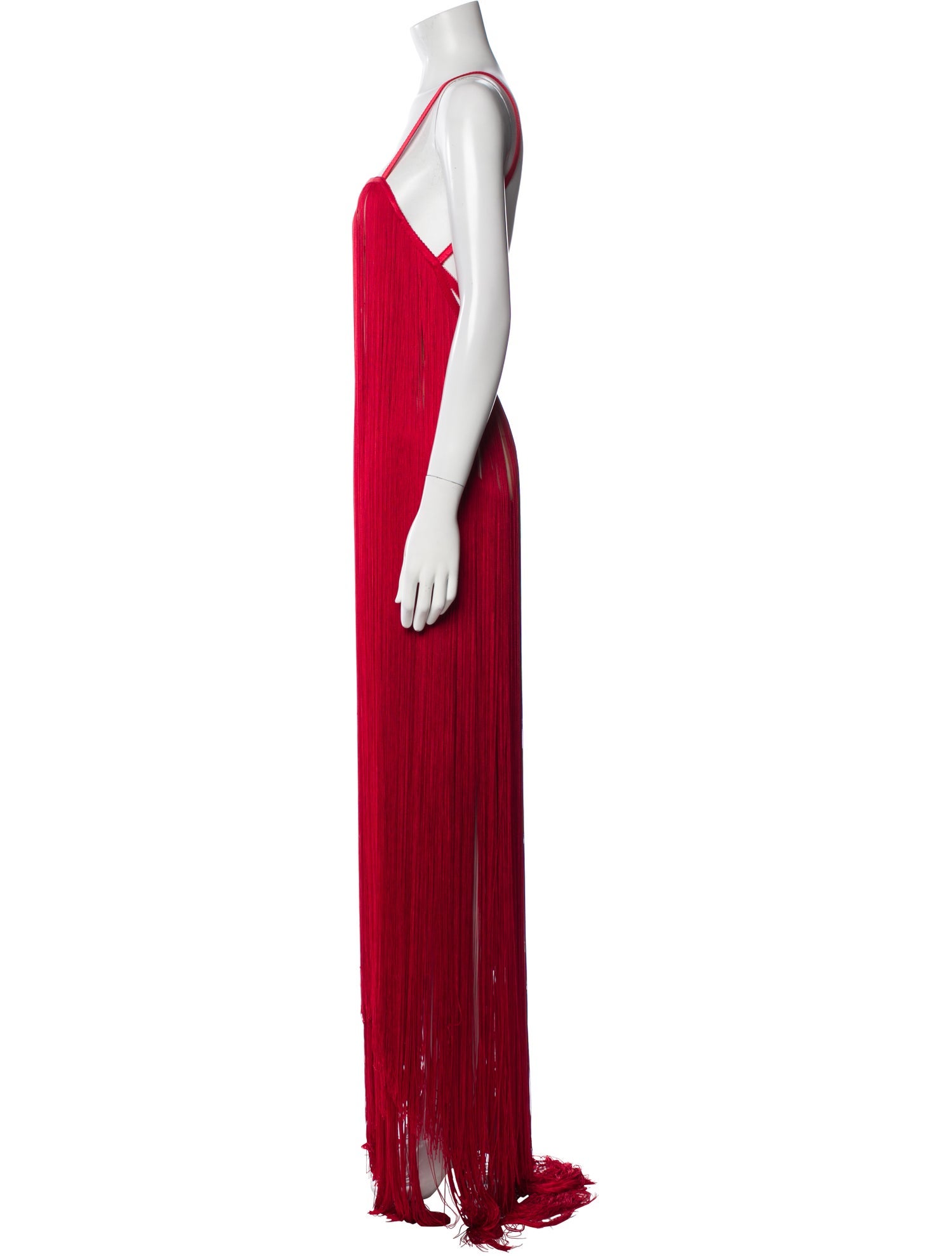 Alexander Wang Square Neckline Long Dress