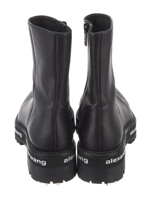 Alexander Wang Leather Combat Boots