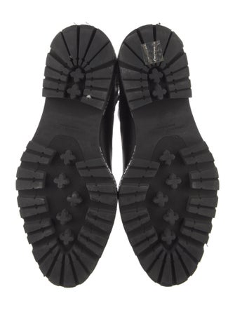 Alexander Wang Leather Combat Boots