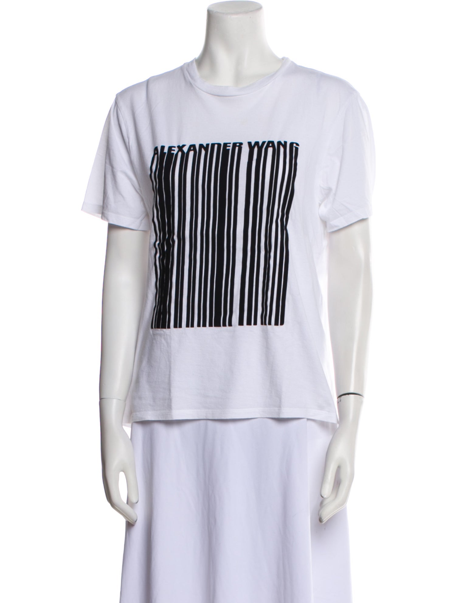 Alexander Wang Graphic Print Crew Neck T-Shirt