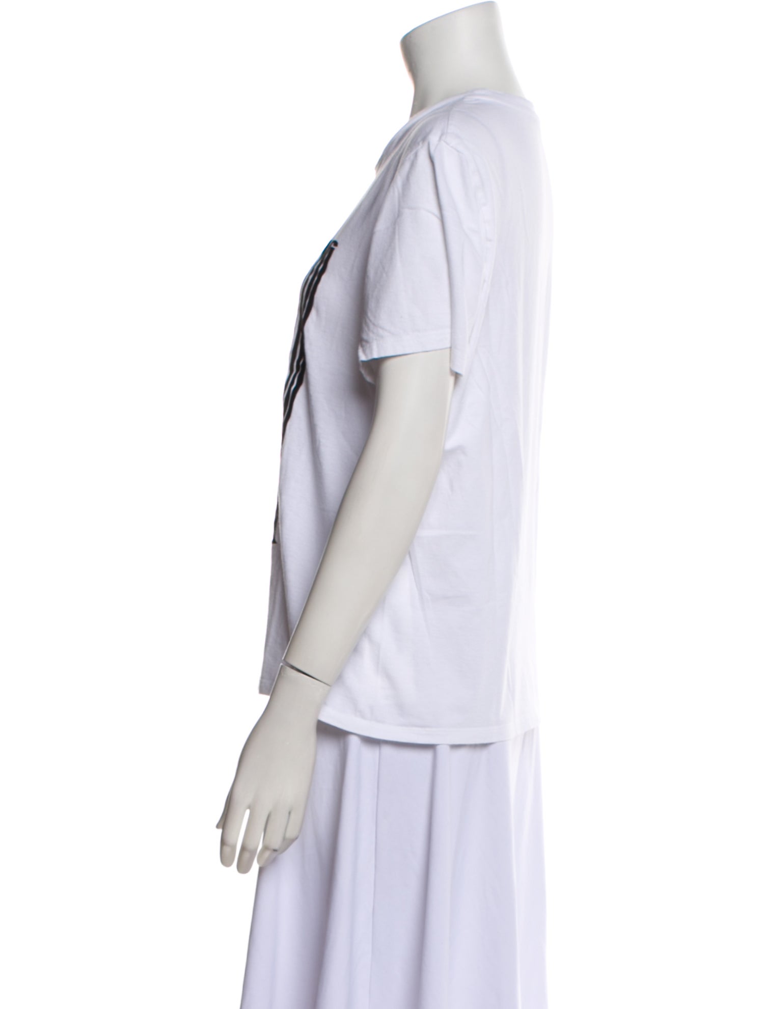 Alexander Wang Graphic Print Crew Neck T-Shirt