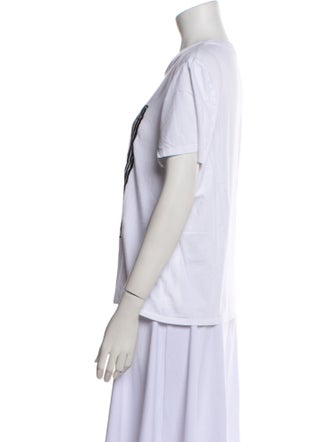 Alexander Wang Graphic Print Crew Neck T-Shirt