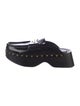 Alexander Wang Leather Studded Accents Mules