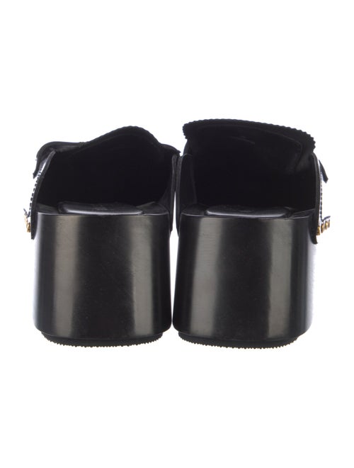 Alexander Wang Leather Studded Accents Mules
