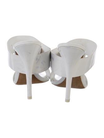 Alexander Wang Leather Slides