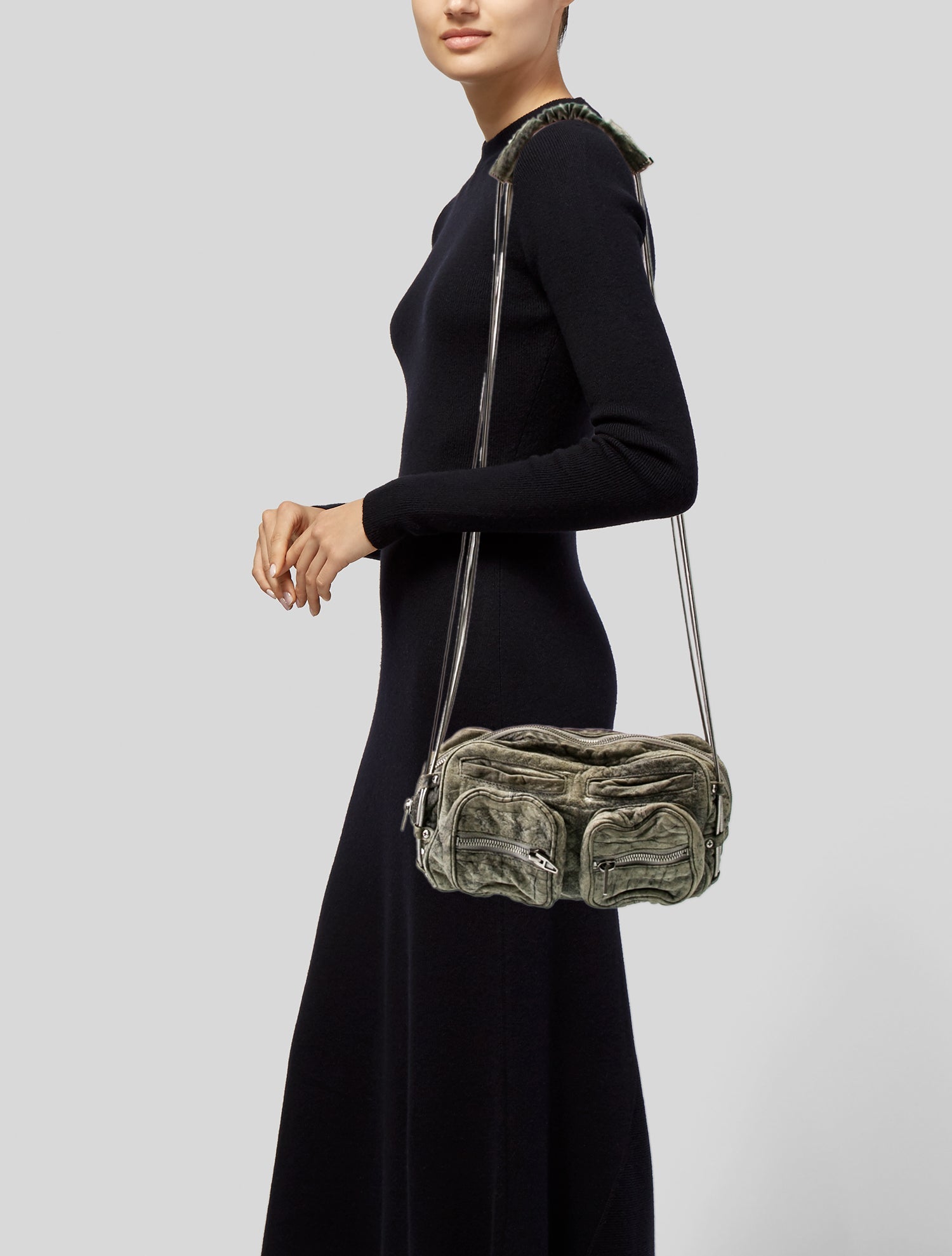 Alexander Wang Suede Shoulder Bag