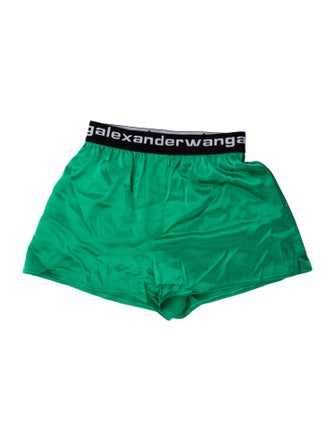 Alexander Wang Silk Graphic Print Pajamas