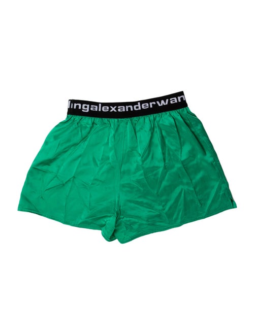 Alexander Wang Silk Graphic Print Pajamas