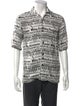 Alexander Wang Printed Short Sleeve Shirt
