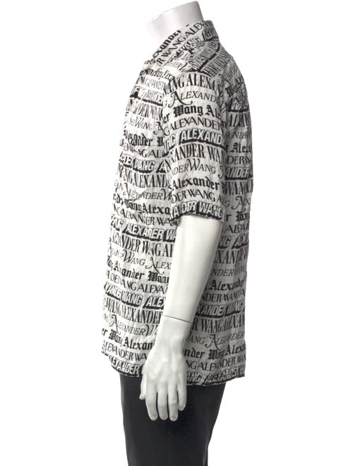 Alexander Wang Printed Short Sleeve Shirt