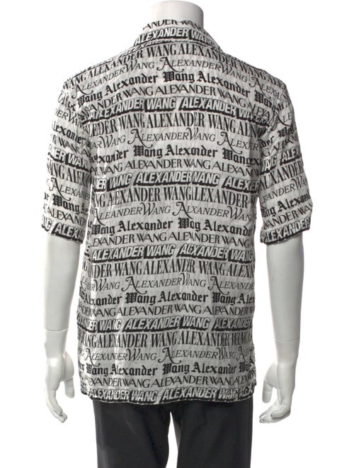 Alexander Wang Printed Short Sleeve Shirt