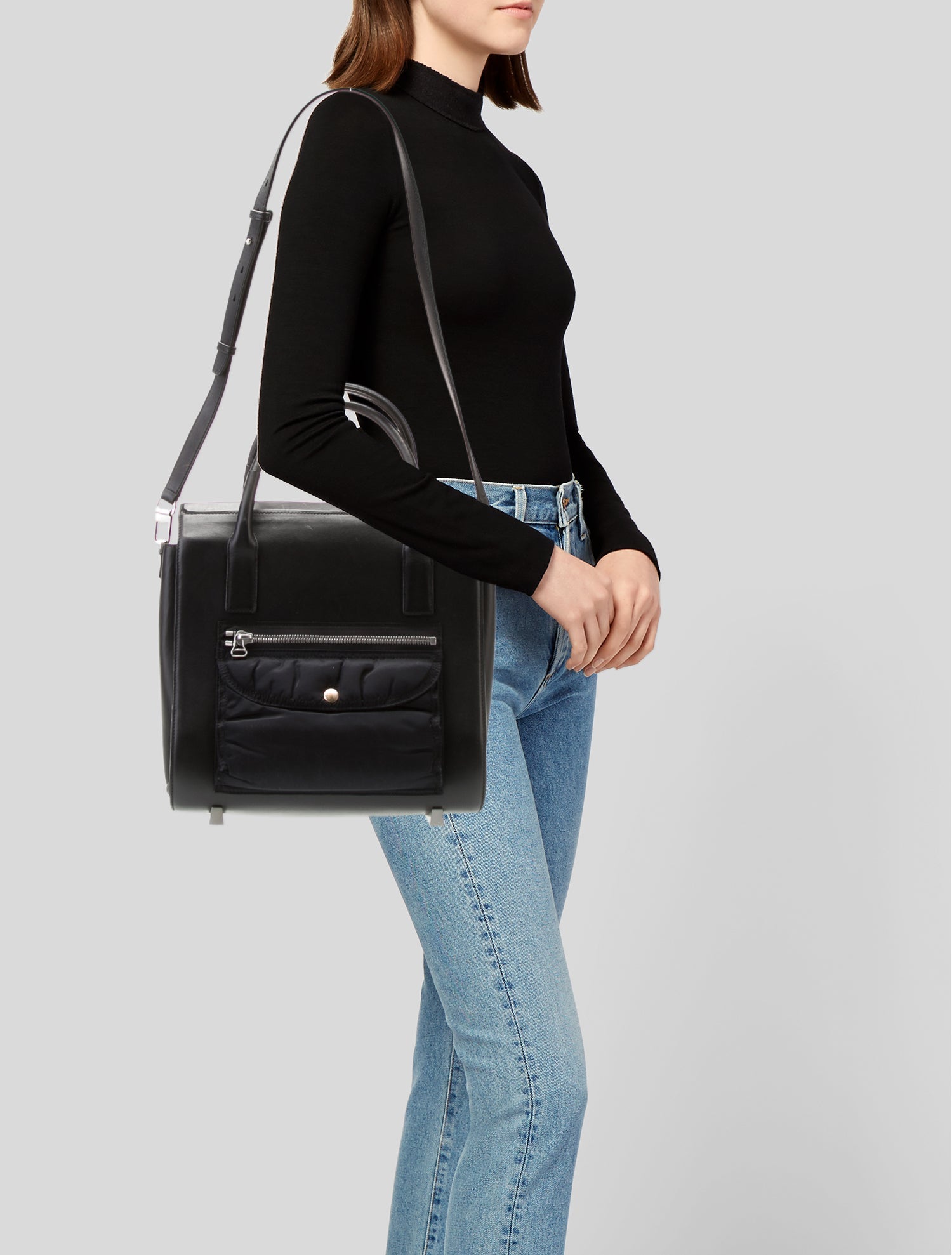 Alexander Wang Leather Top Handle Bag
