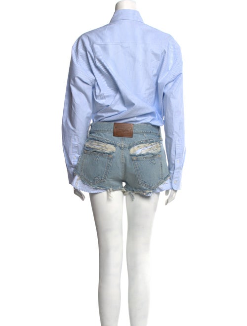 Alexander Wang Tie-Dye Print Mock Neck Romper