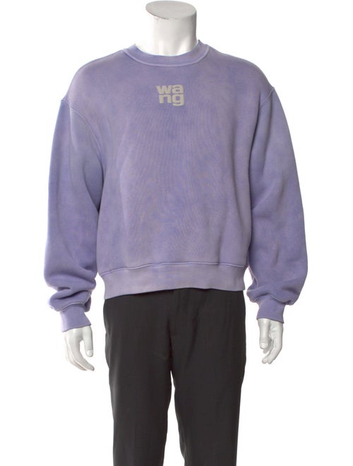 Alexander Wang Graphic Print Crew Neck Pullover