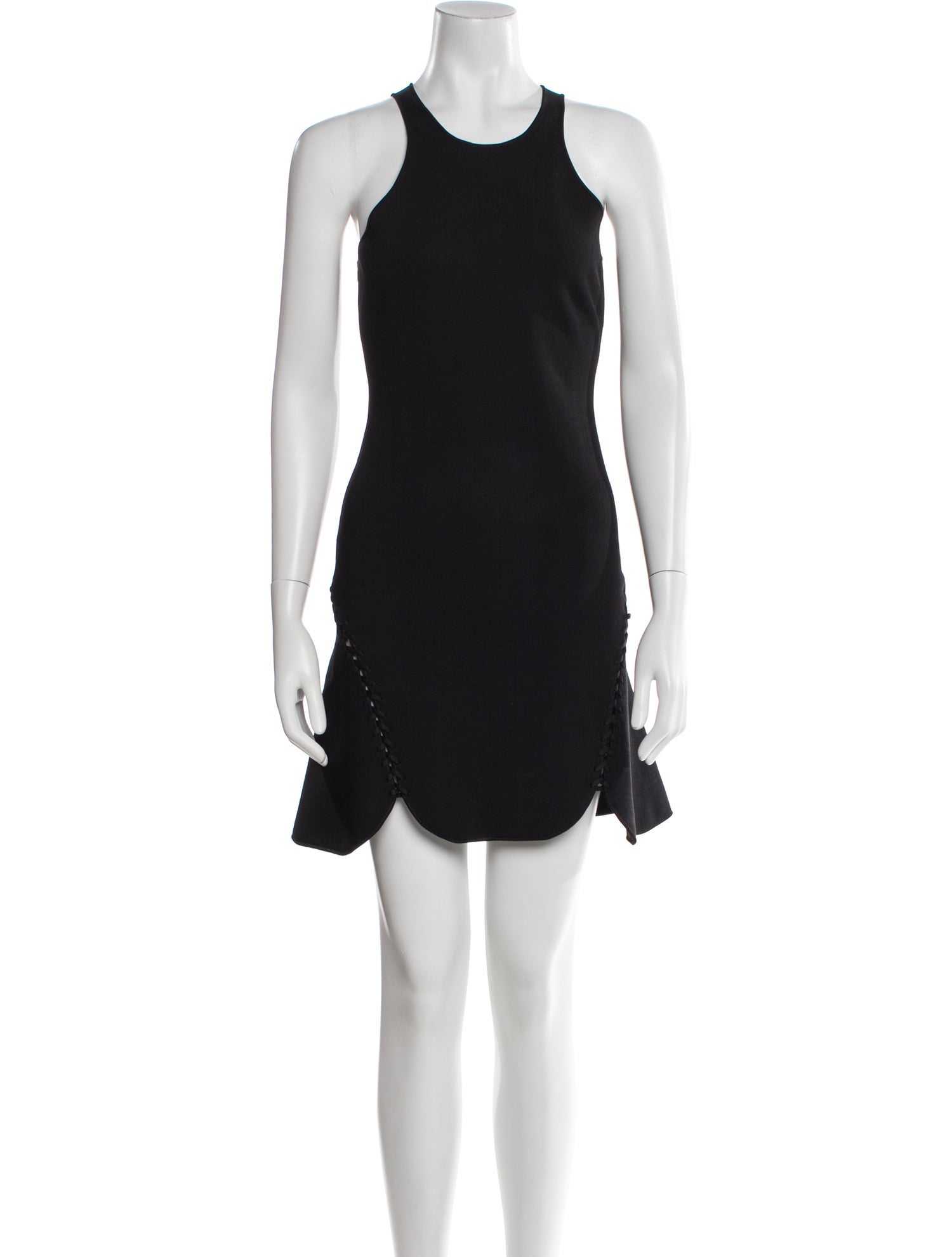 Alexander Wang Scoop Neck Mini Dress