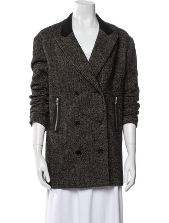 Alexander Wang Tweed Pattern Coat