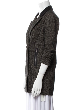 Alexander Wang Tweed Pattern Coat