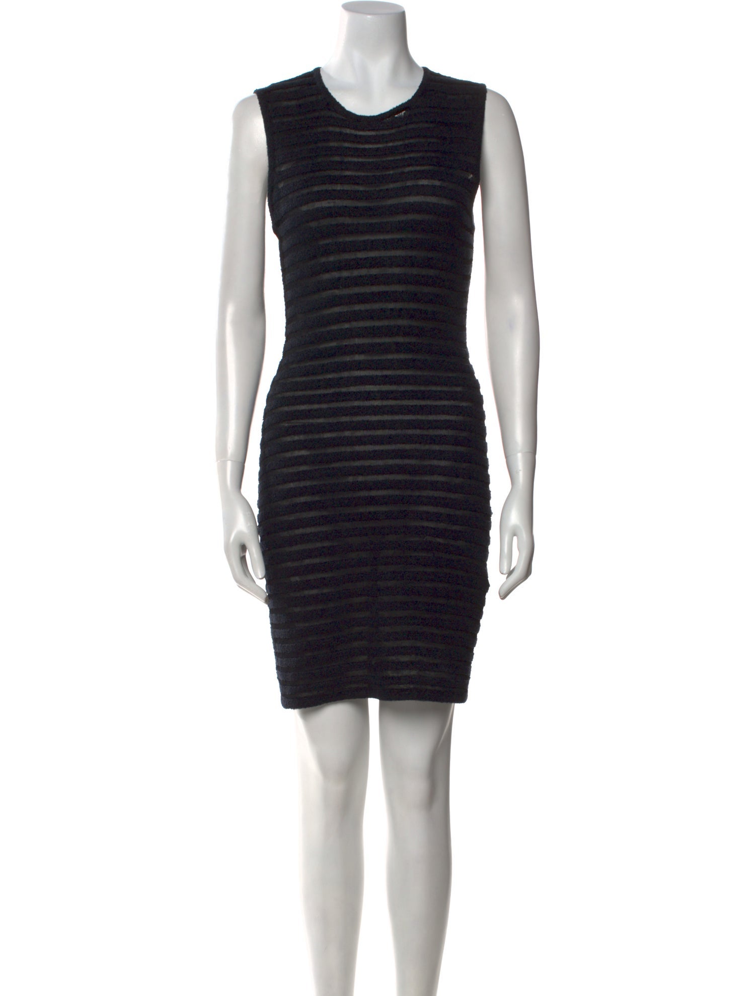 Alexander Wang Crew Neck Mini Dress