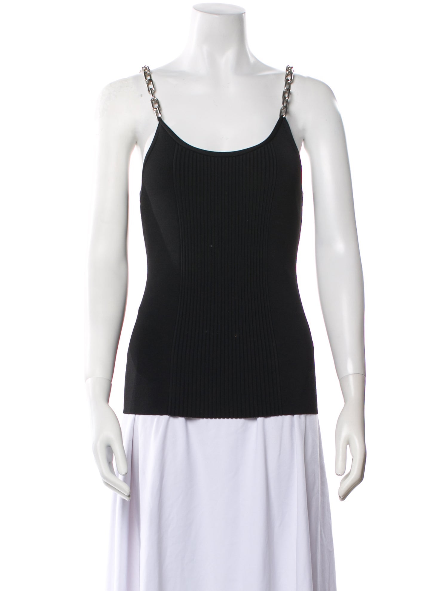 Alexander Wang Scoop Neck Sleeveless Top