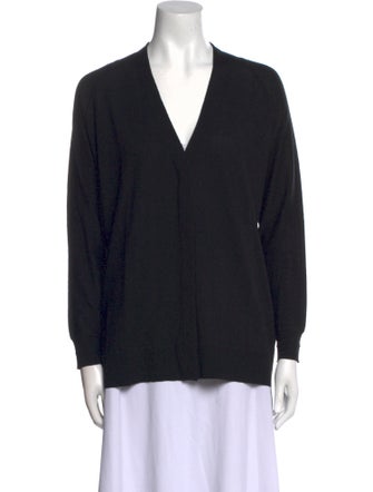 Alexander Wang Merino Wool V-Neck Blouse