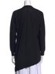 Alexander Wang Merino Wool V-Neck Blouse