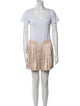 Alexander Wang Silk Striped Short Set