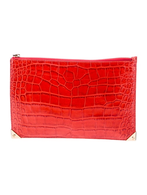 Alexander Wang Embossed Leather Clutch