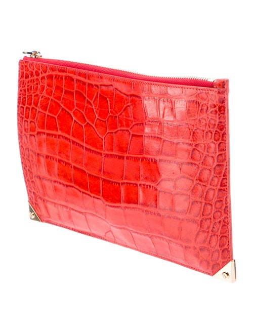 Alexander Wang Embossed Leather Clutch
