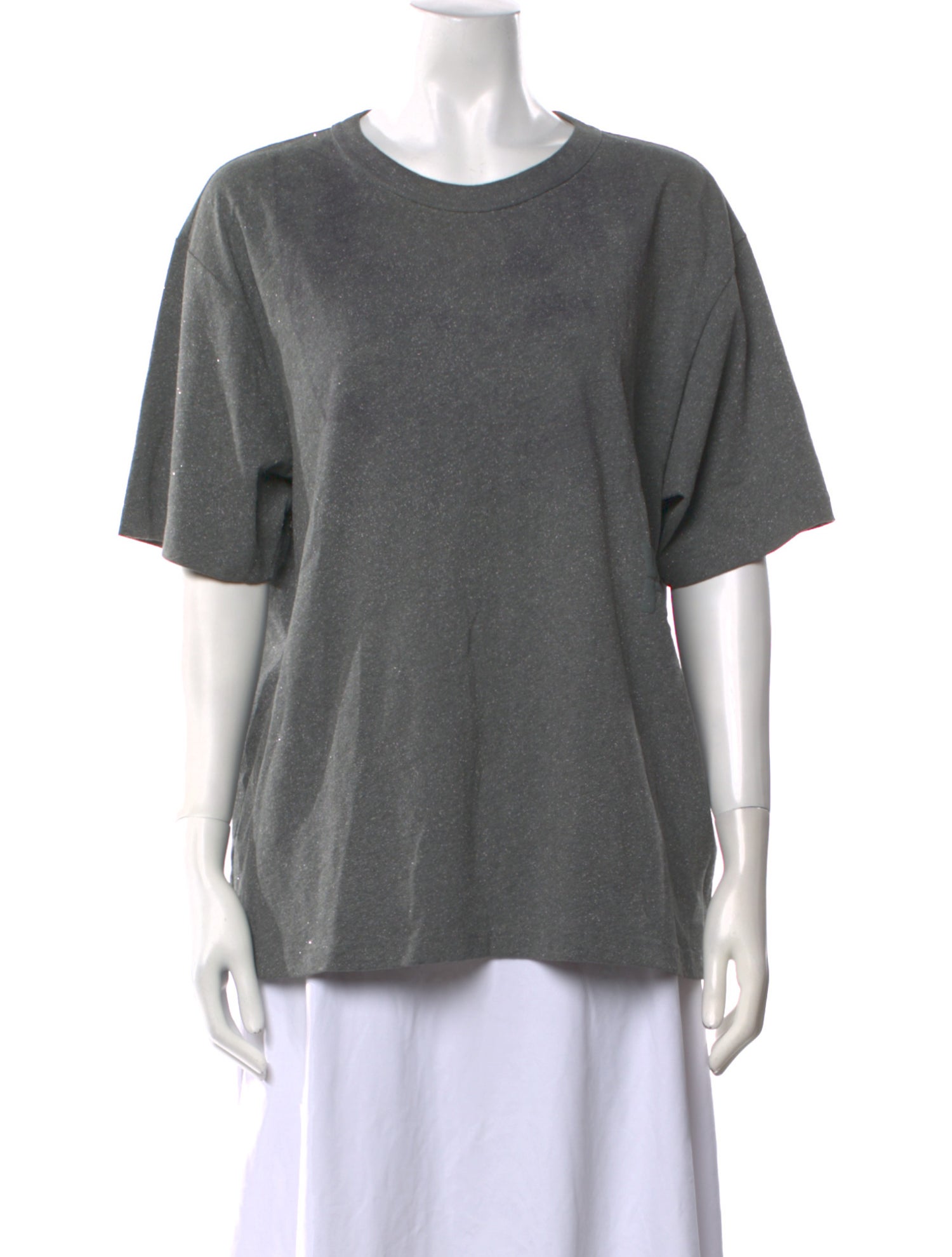 Alexander Wang Crew Neck Short Sleeve T-Shirt