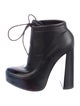 Alexander Wang Leather Lace-Up Boots