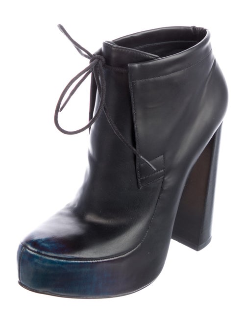 Alexander Wang Leather Lace-Up Boots