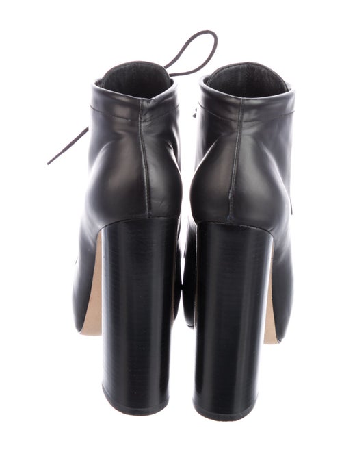 Alexander Wang Leather Lace-Up Boots