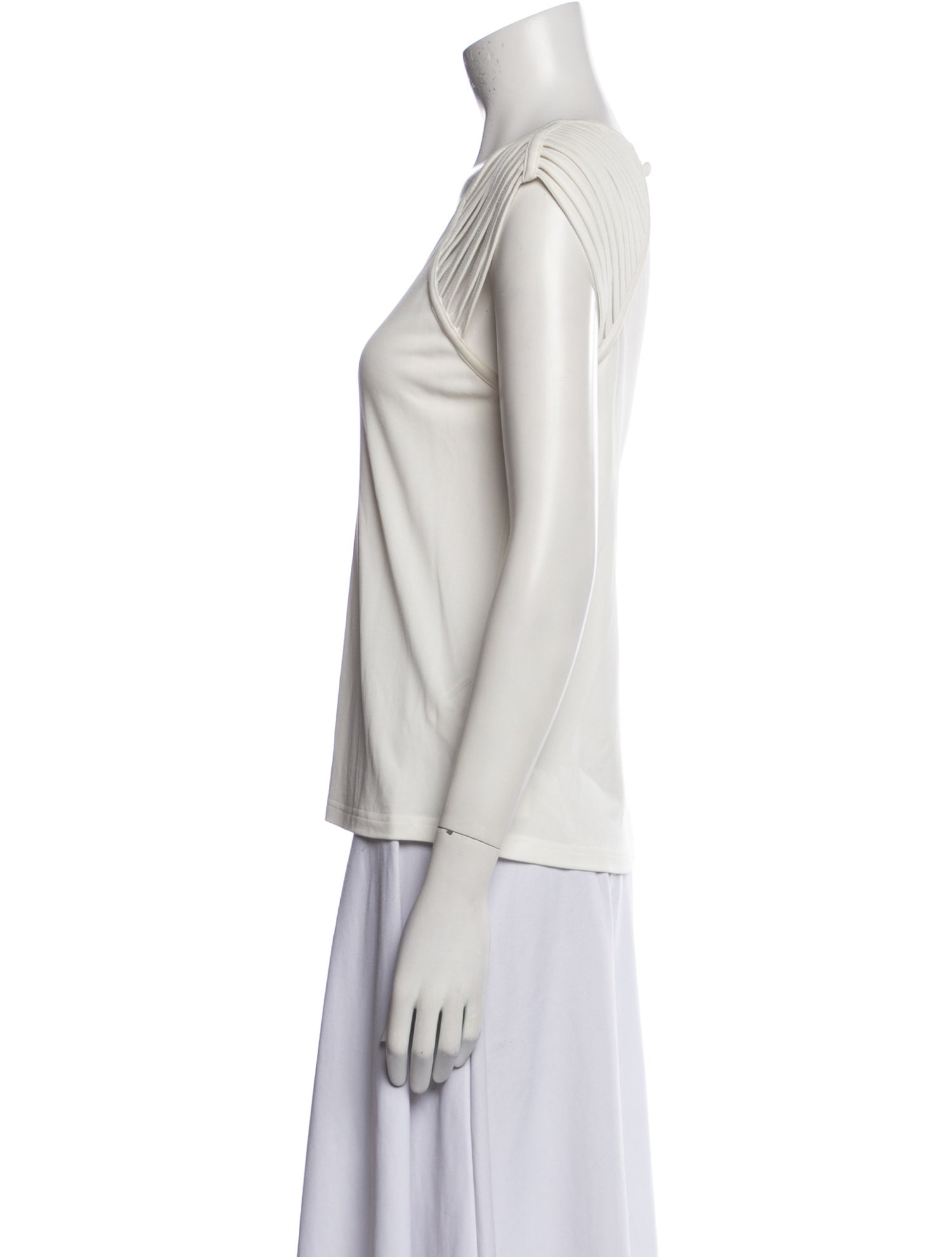 Alexander Wang Scoop Neck Short Sleeve T-Shirt