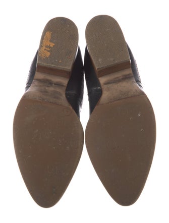 Alexander Wang Leather Combat Boots