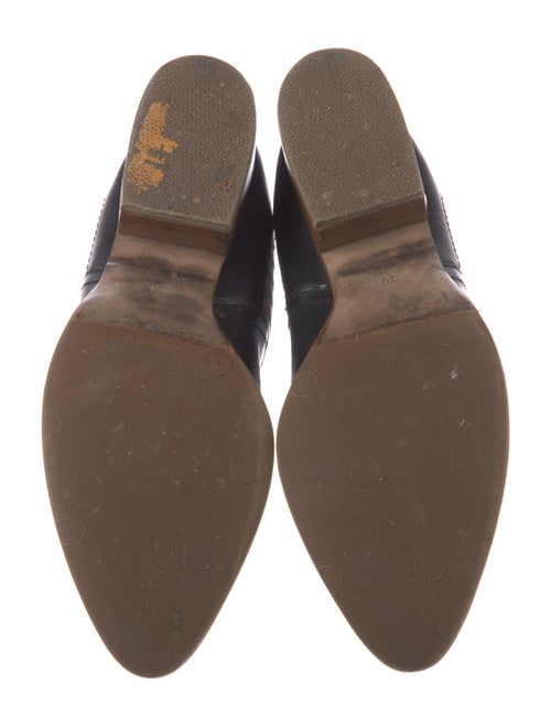 Alexander Wang Leather Combat Boots