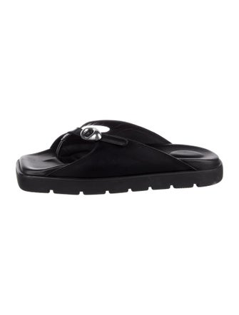 Alexander Wang Leather Slides